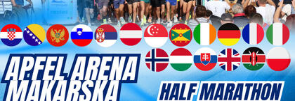 PŮLMARATON - APFEL ARENA MAKARSKA HALF MARATHON 2025 | HOTEL & VSTUPENKA