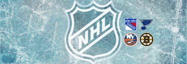 2 ZÁPASY: NY RANGERS - ST. LOUIS & NY ISLANDERS - BOSTON